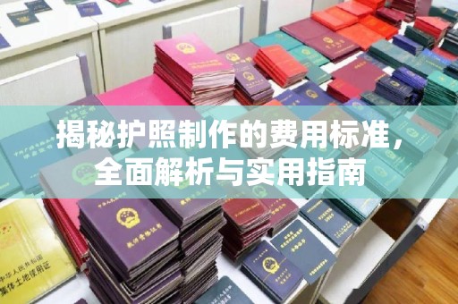 深泽揭秘护照制作的费用标准，全面解析与实用指南