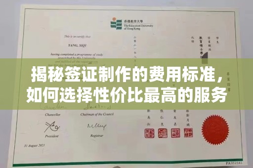 深泽揭秘签证制作的费用标准，如何选择性价比最高的服务？